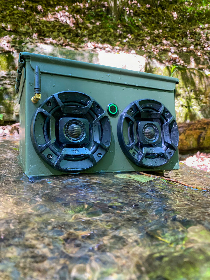 Fashion ammo box speaker