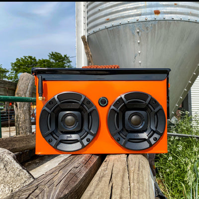 Custom Powder Coated Ammo Can Speaker